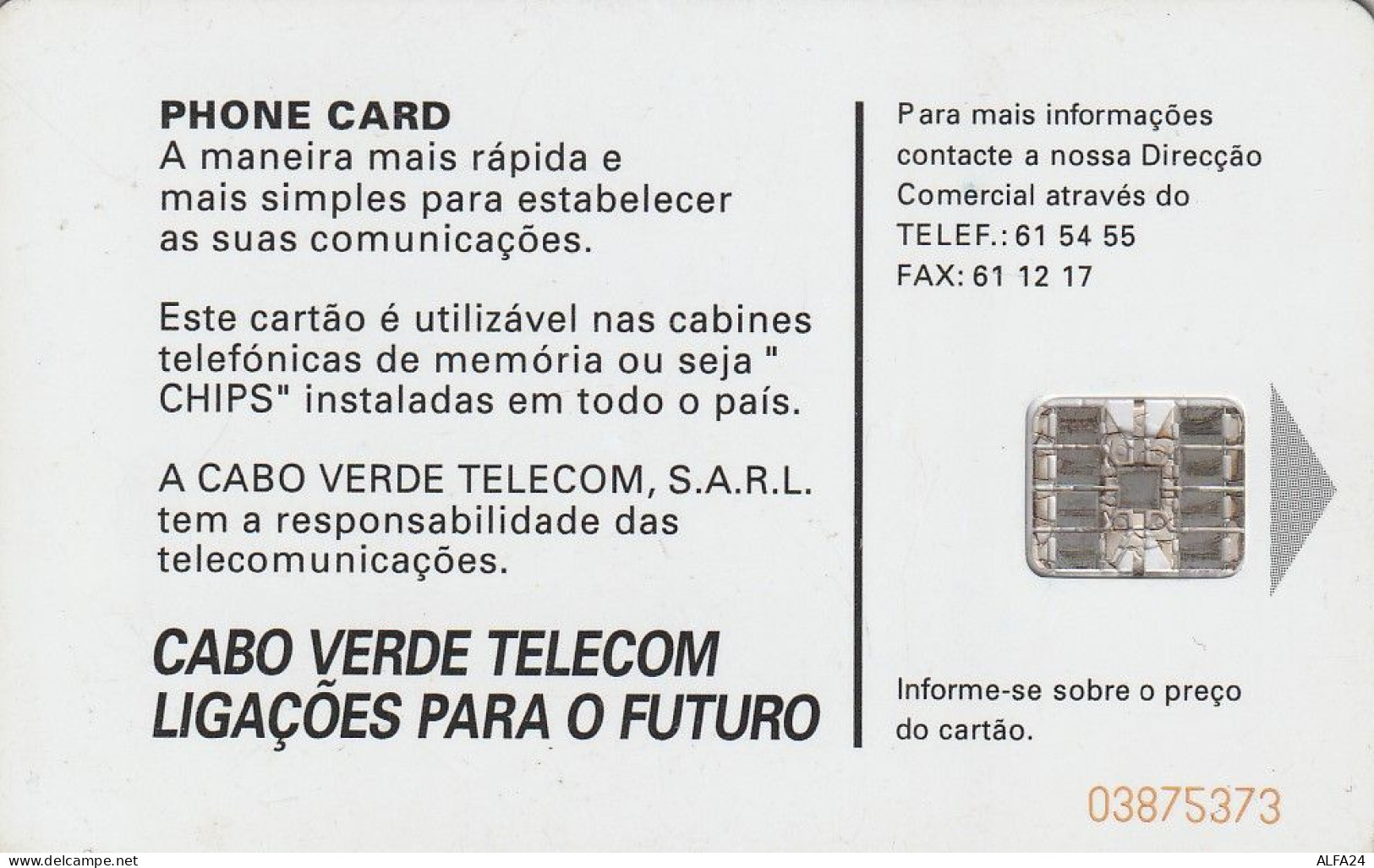 PHONE CARD CABO VERDE  (E56.4.5 - Cap Vert