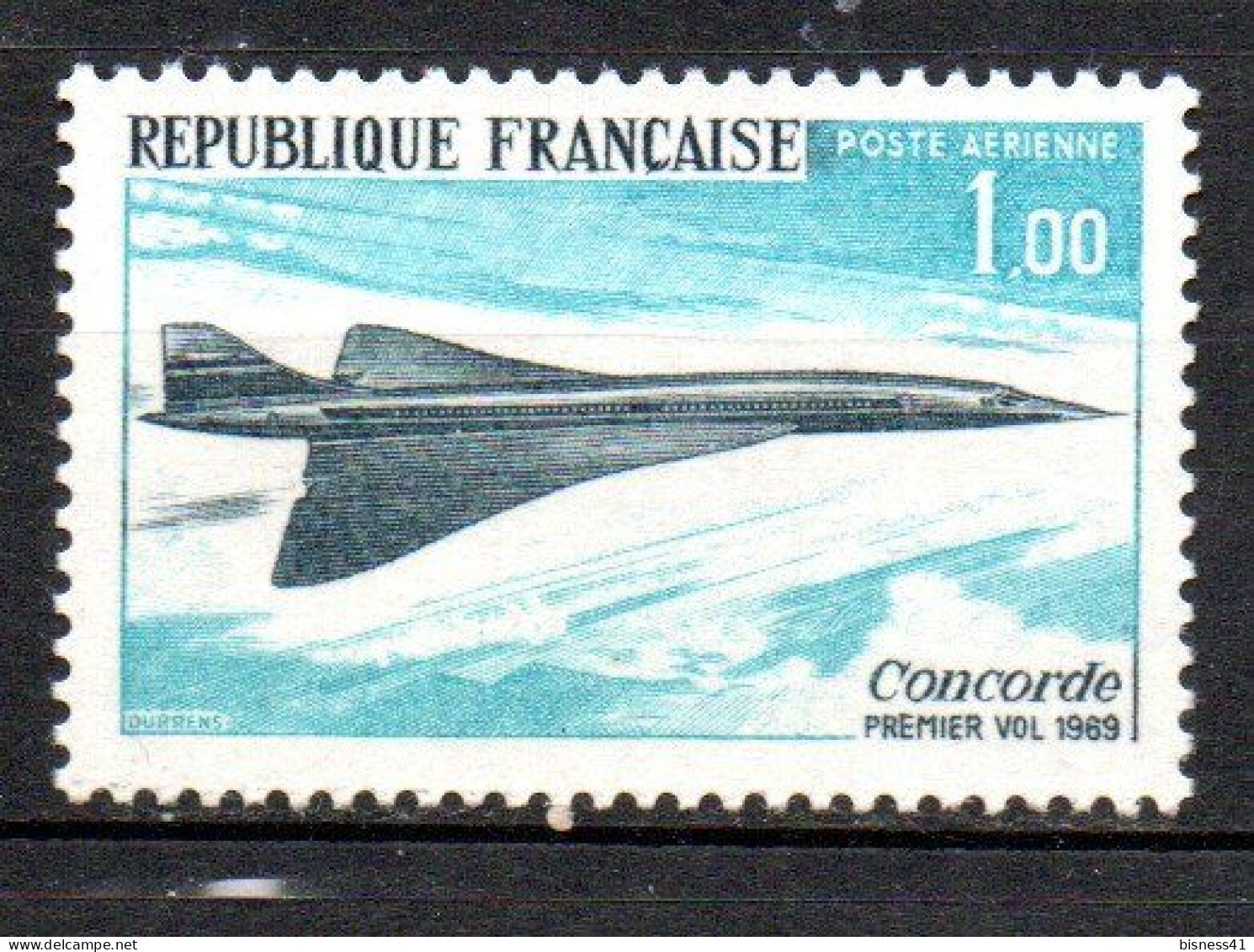 Col41 Variété Poste Aérienne N° 43 Gomme Tropicale 43b Neuf XX MNH - 1960-.... Neufs