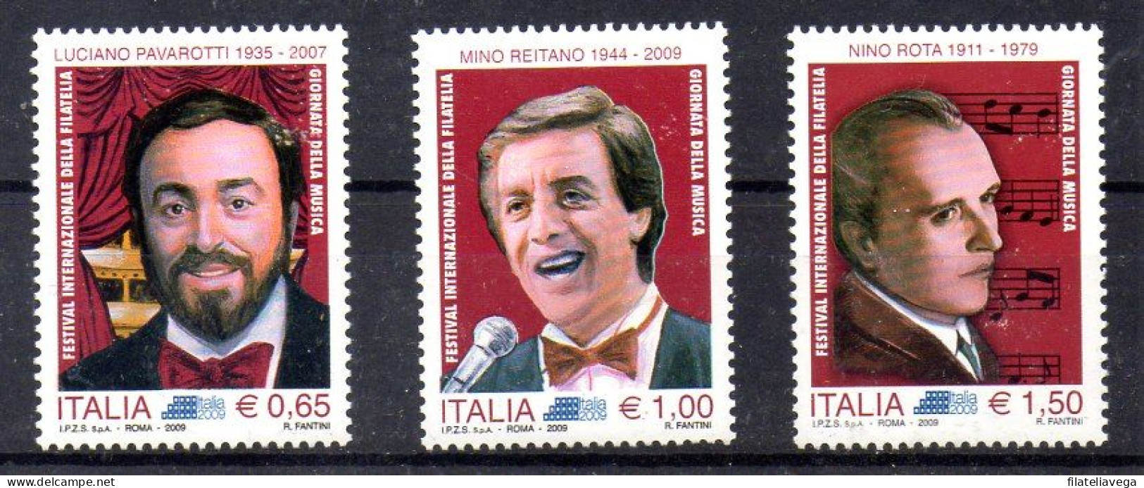 Italia Serie Nº Yvert 3106/08 ** - 2001-10: Mint/hinged