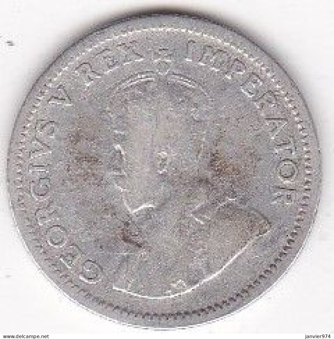 Afrique Du Sud 6 Pence 1936, George V , En Argent , KM# 16. - Afrique Du Sud