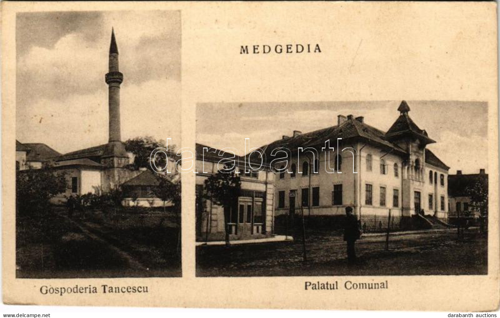 ** T2/T3 Medgidia, Medgedia; Gospoderia Tancescu, Palatul Comunal / Mosque, Municipal Palace (fl) - Ohne Zuordnung