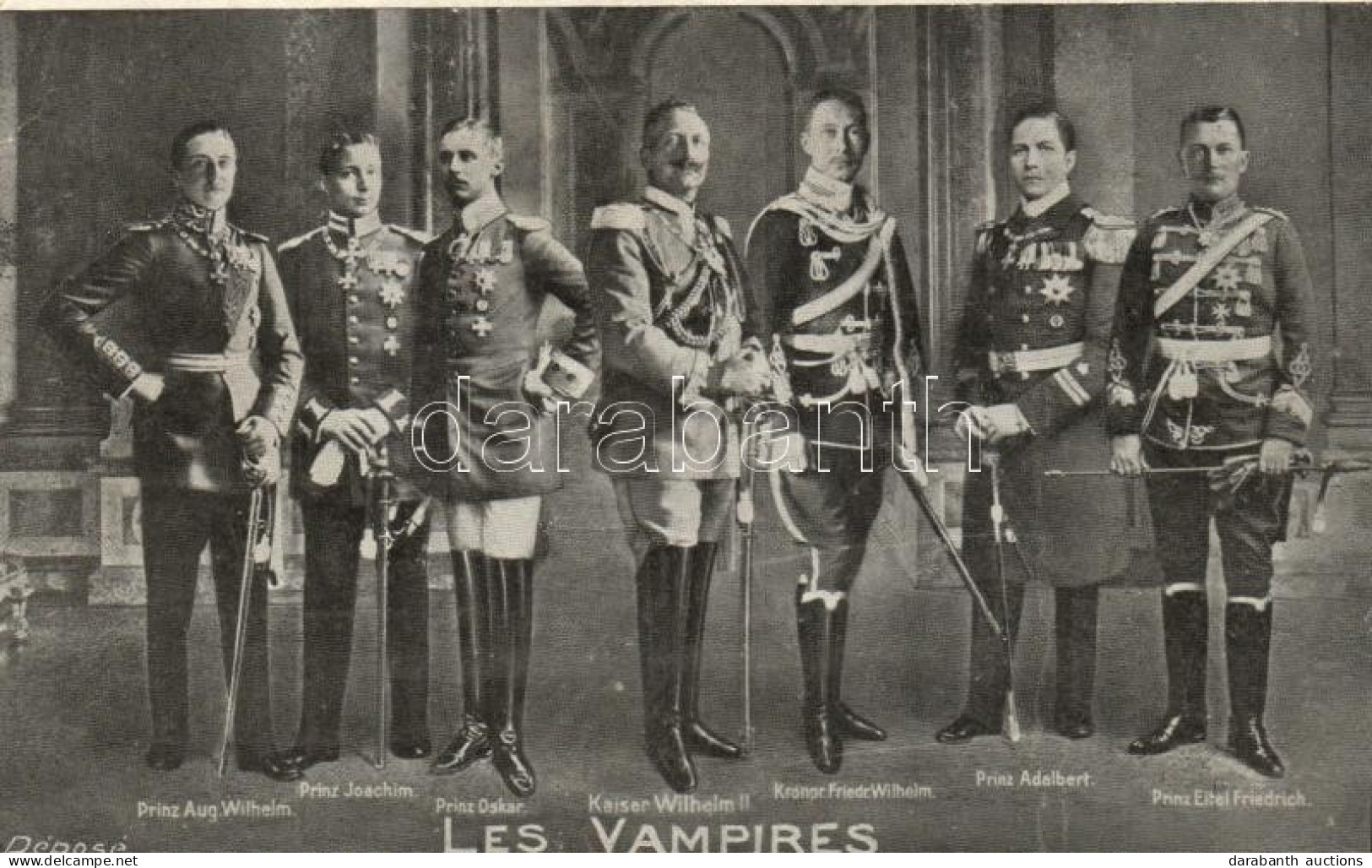 * T3/T4 Les Vampires / Anti-German Propaganda (small Tear) - Non Classés