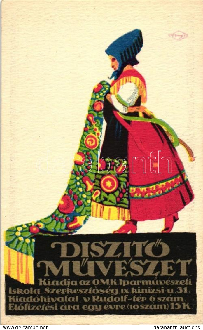 ** T2 Díszítő Művészet, Kiadja Az OMK Iparművészeti Iskola / Hungarian Decorative Arts, Folklore - Unclassified
