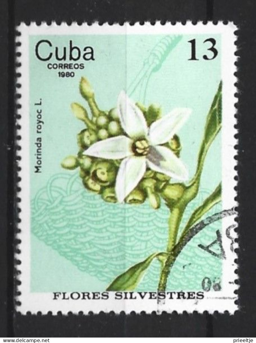 Cuba 1980 Flower  Y.T. 2232 (0) - Used Stamps