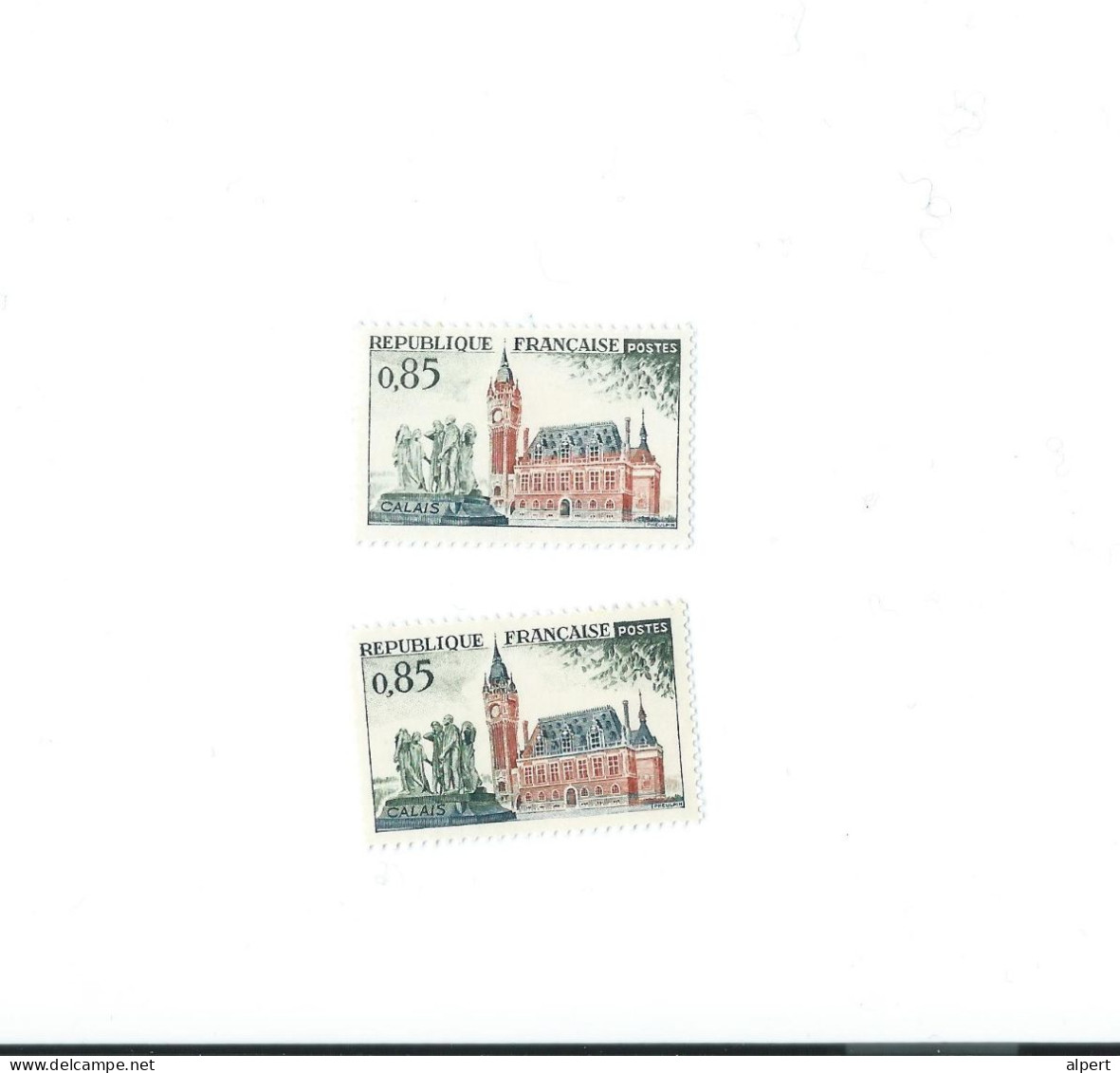 1316 F Impression Usée - 1 Normal Livré - Unused Stamps