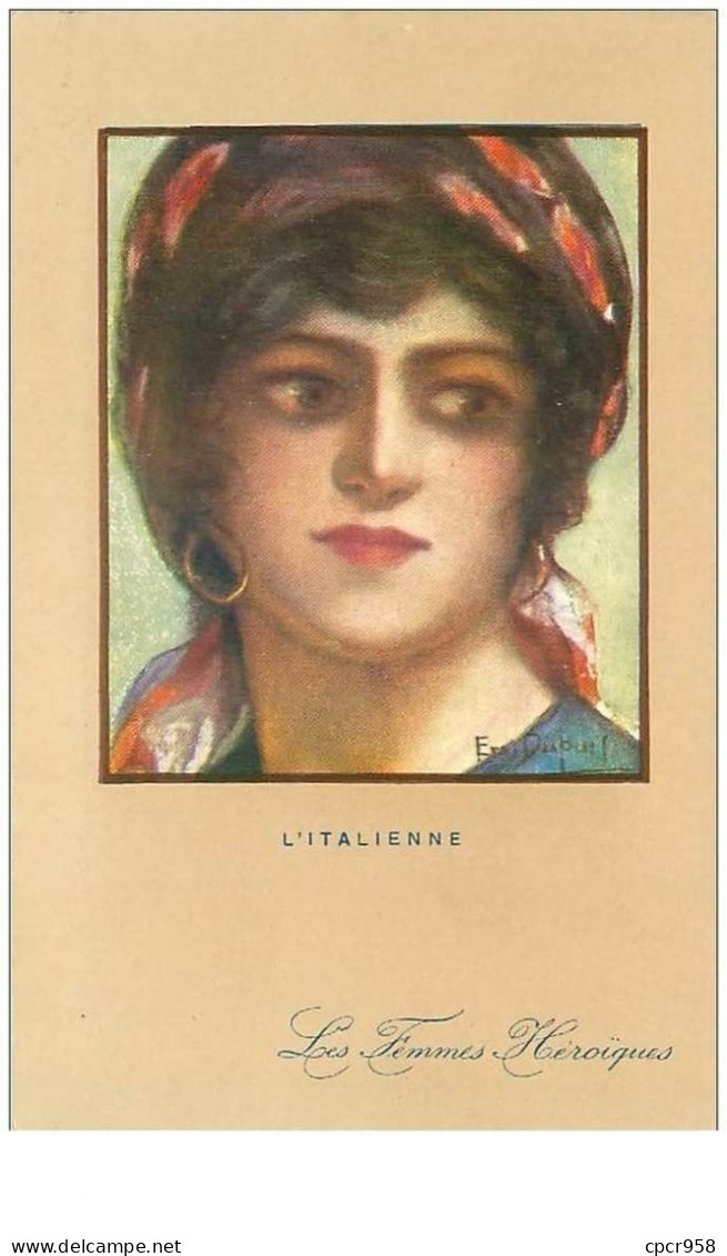 ILLUSTRATEURS.n°21332.DUPUIS.L'ITALIENNE.LES FEMMES HEROIQUES - Dupuis, Emile