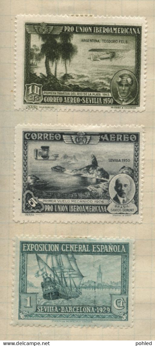 01330KUN*SPAIN*ESPAŇA*SMALLER SET OF VARIOUS STAMPS - Verzamelingen