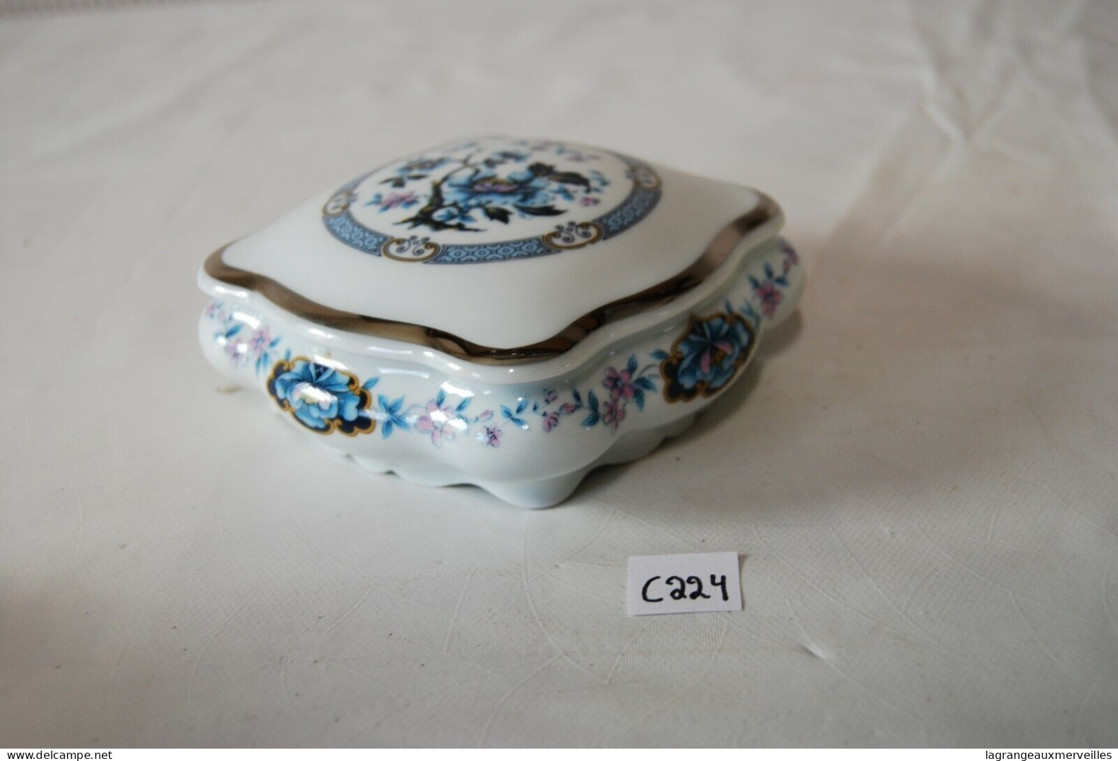 C224 Boite Vide Poche - Porcelaine De Limoges - France - Limoges (FRA)