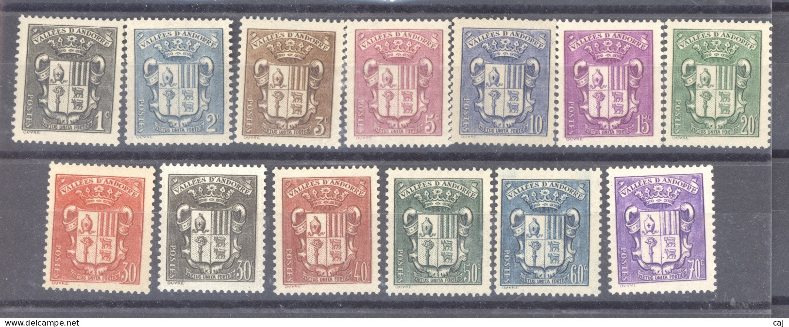 Andorre   :  Yv  47-60  *  Sauf 56 - Unused Stamps