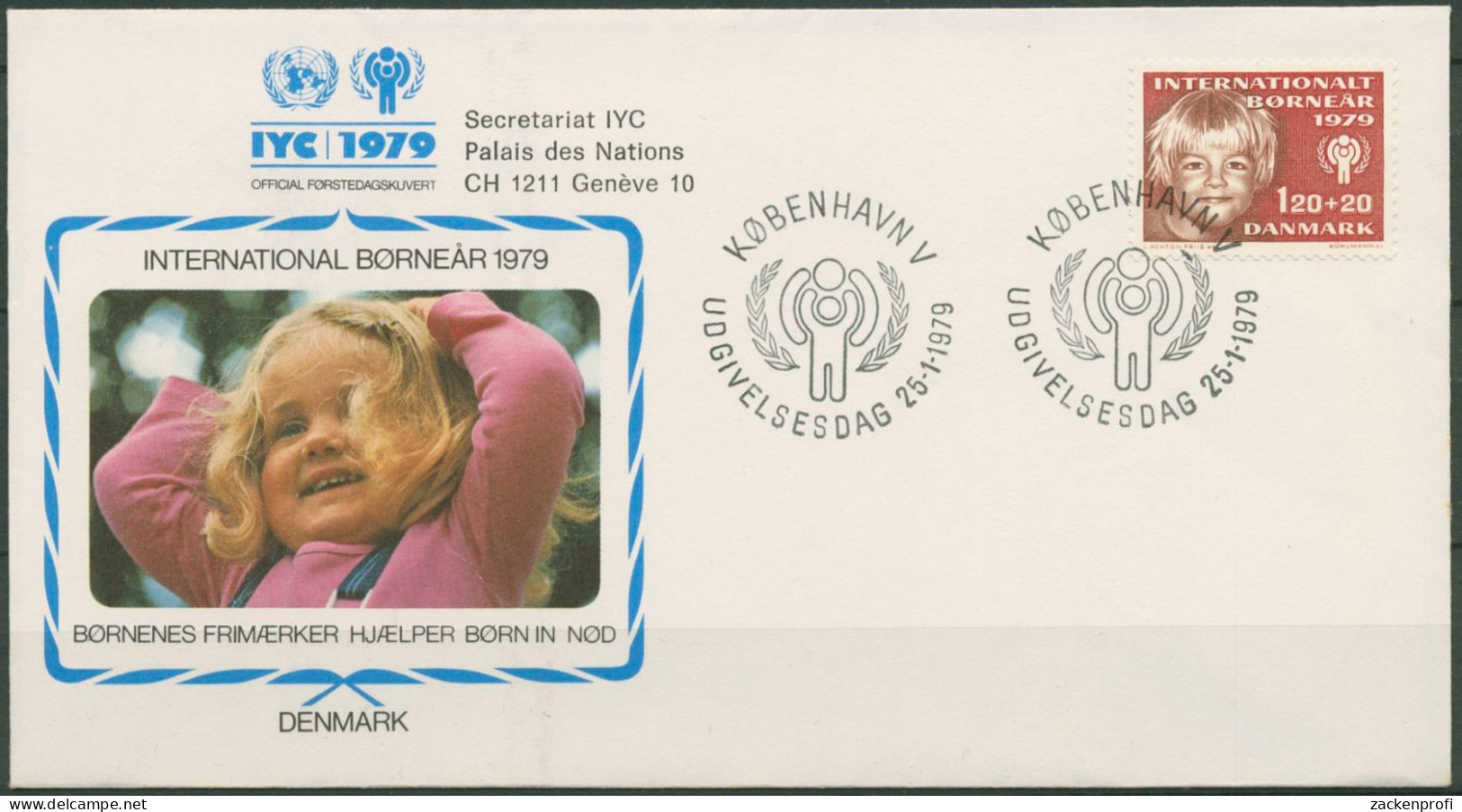 Dänemark 1979 Jahr Des Kindes 676 FDC (X60351) - FDC