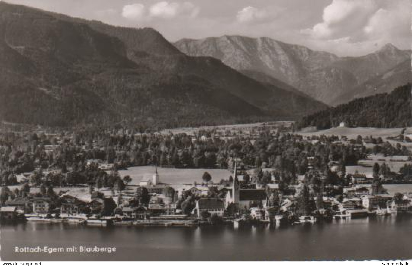 9259 - Rottach-Egern Mit Blauberge - 1960 - Miesbach