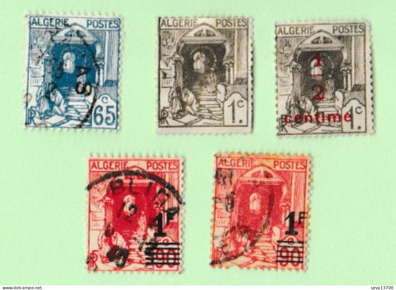 Algérie lot 61 timbres ex colonies