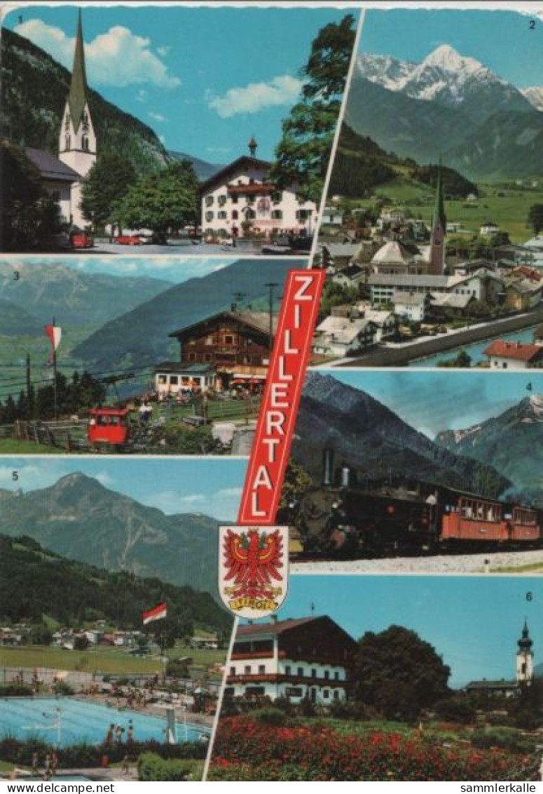 66263 - Österreich - Zillertal - 6 Teilbilder - Ca. 1980 - Zillertal