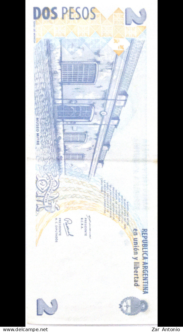 Argentina Banknote XF 2nd Design. 2002 D Bot 3210 - Argentine