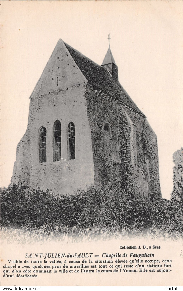 89-SAINT JULIEN DU SAULT-N°4138-E/0025 - Saint Julien Du Sault