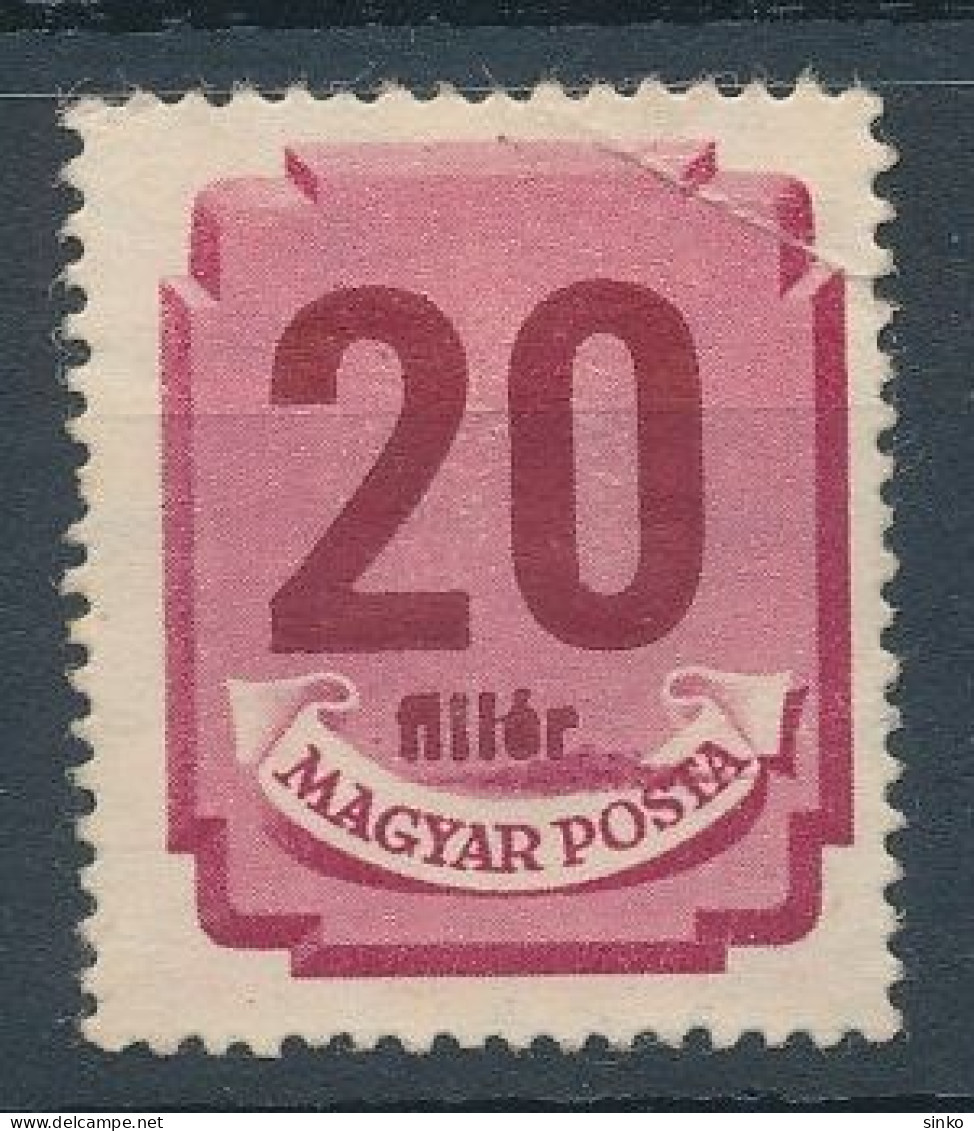 1946. Forint-Filler Porto (I.) - Mispint - Variétés Et Curiosités