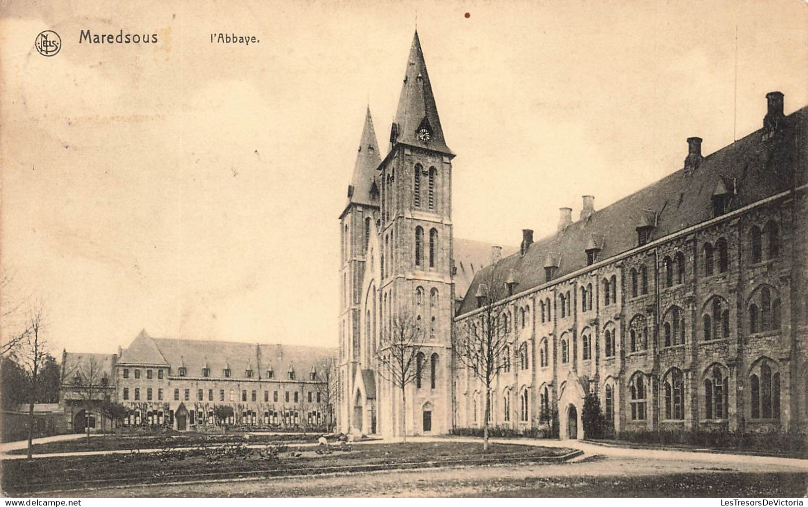 BELGIQUE - Anhée - Maredsous - Vue Génétale De L'abbaye - Carte Postale Ancienne - Anhee