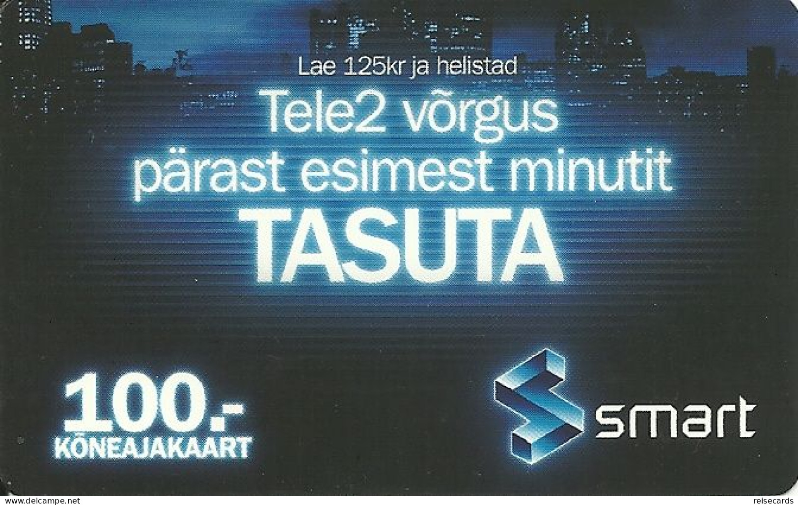 Estonia: Prepaid Tele2 Smart - Estonia