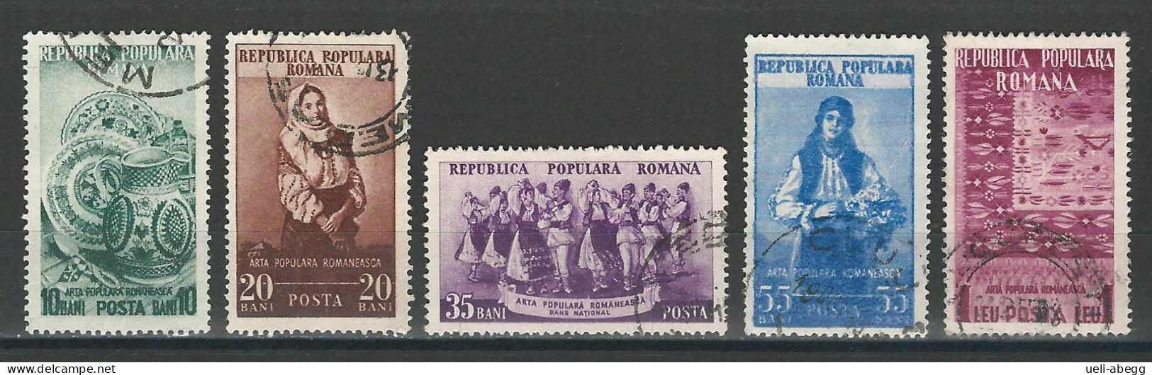 Rumänien Mi 1430-34 O - Gebraucht