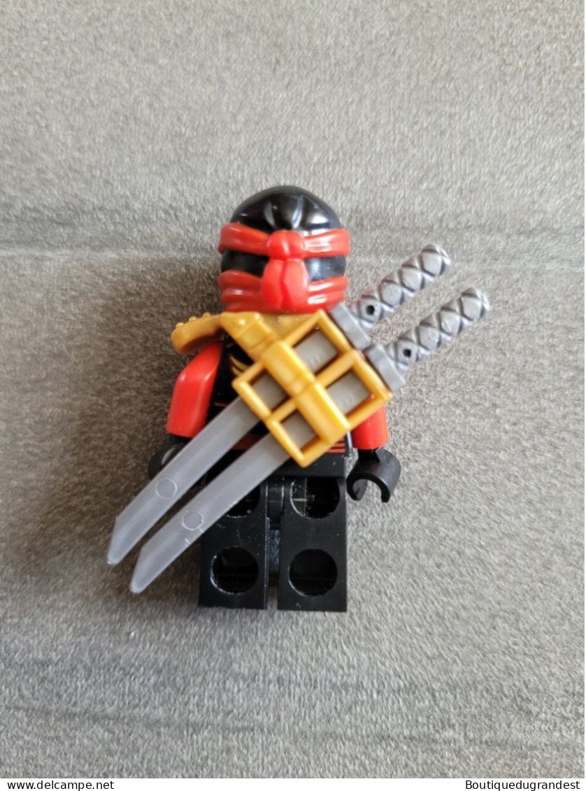 Minifigure Figurine Lego Nijago Kai Skyboud Red Fire Ninja - Figures