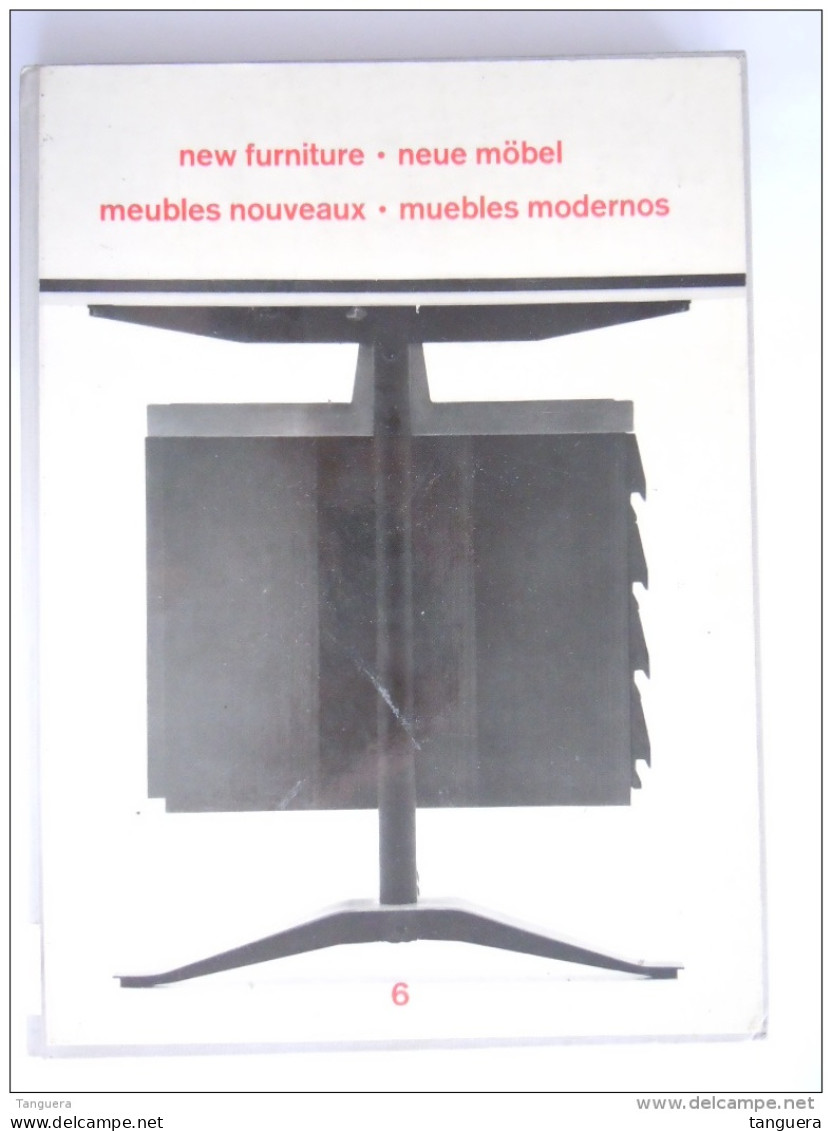 New Furniture, Neue Mobel, Muebles Nouveaux, Muebles Modernos 6 Hardcover  1962 Edited By Gerd Hatje - Arquitectura /Diseño