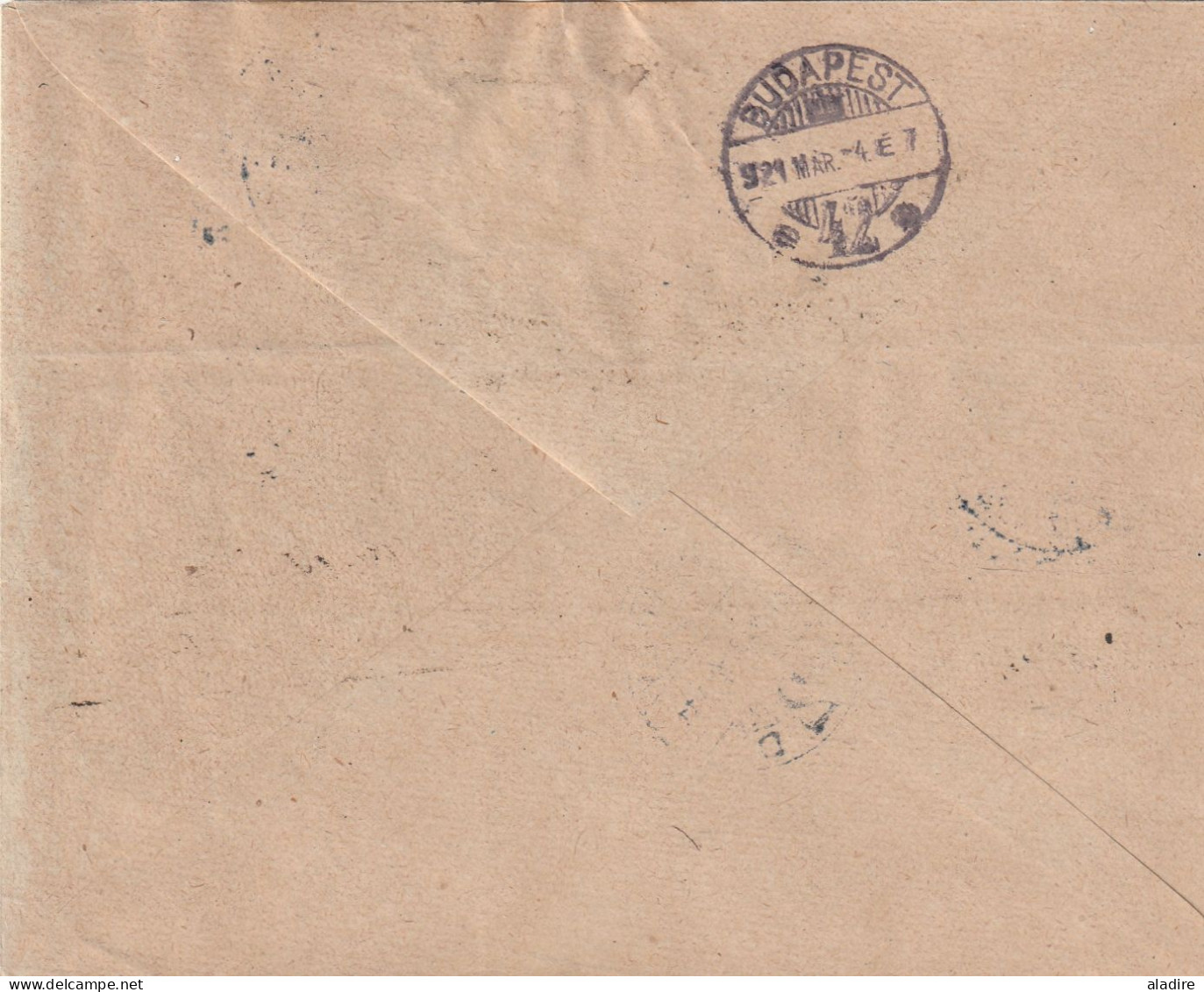 1914 / 1951 - HONGRIE - MAGYAR POSTA - lot de 12 enveloppes  et cartes  - 24 scans