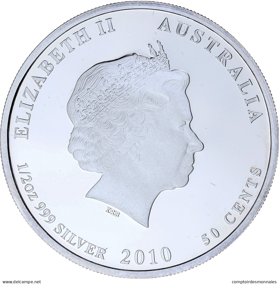 Australie, Elizabeth II, 50 Cents - 1/2 Oz, Clownfish, 2010, Perth, Argent, FDC - Silver Bullions
