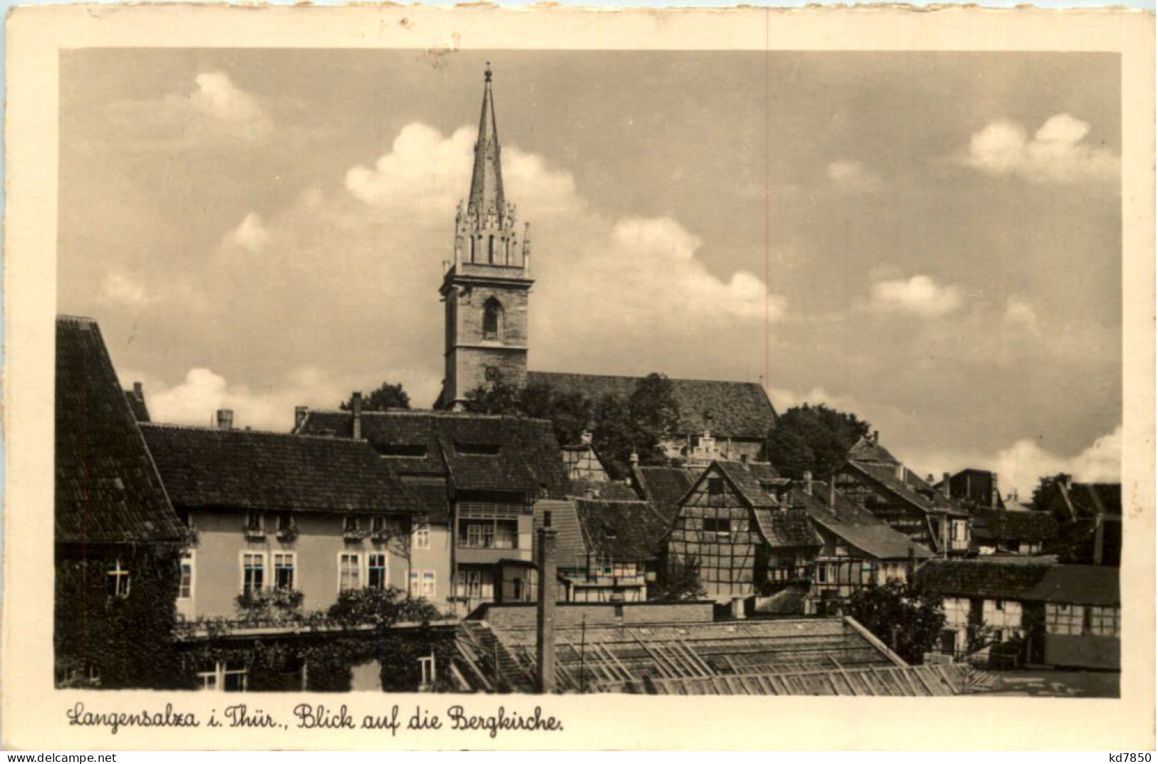 Langensalza, Blick Auf Die Bergkirche - Bad Langensalza