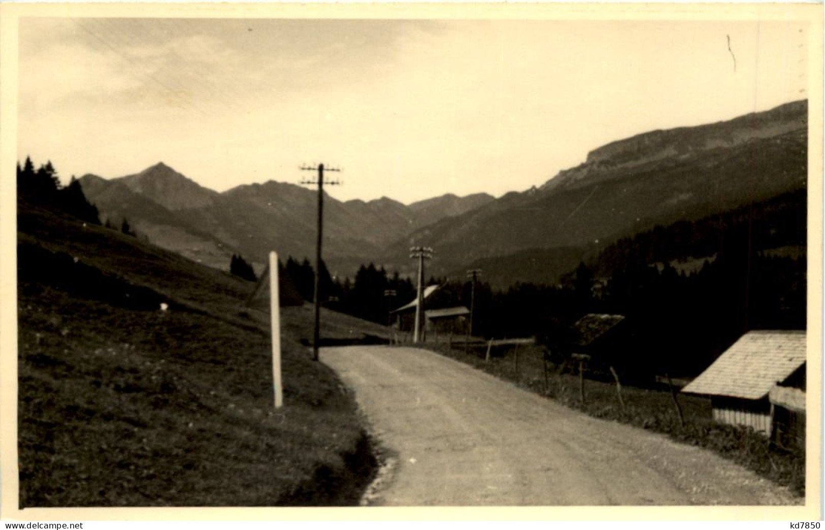 Strasse Im Walsertal - Kleinwalsertal