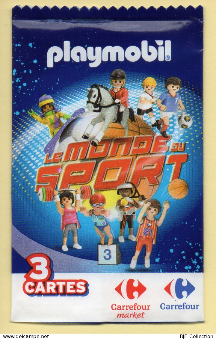 Carte Playmobil N° 61 / Dressage / Olivier / Le Monde Du Sport / Carrefour Market - Other & Unclassified