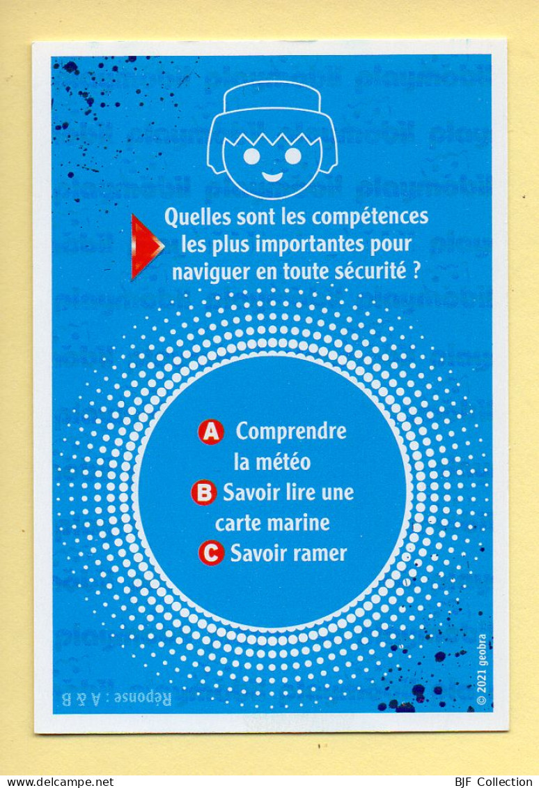 Carte Playmobil N° 71 / Sports Mécaniques / Victor / Le Monde Du Sport / Carrefour Market - Altri & Non Classificati