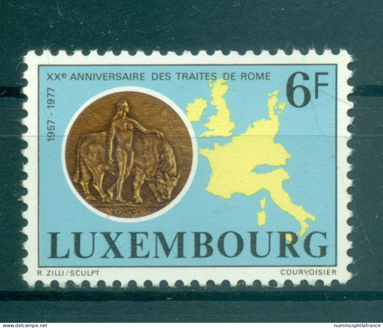 Luxembourg 1977 - Y & T N. 906 - Traités De Rome (Michel N. 956) - Ungebraucht