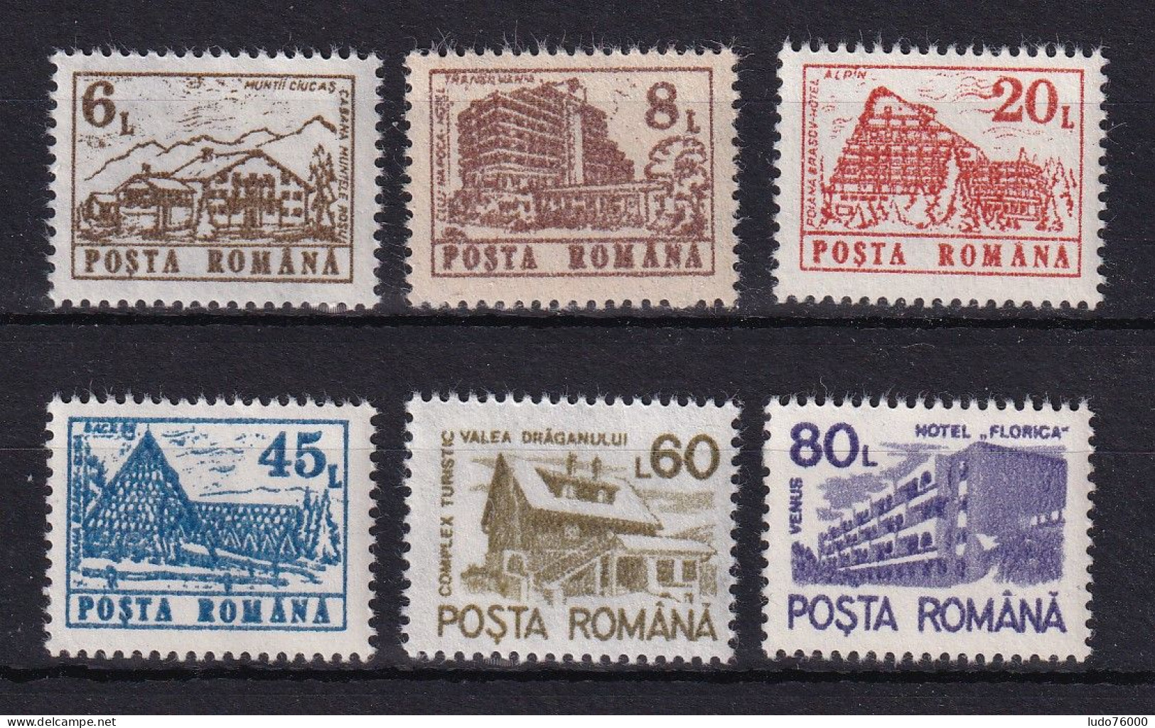 D 785 / ROUMANIE / LOT N° 3971/3976 NEUF** COTE 17.50€ - Collections