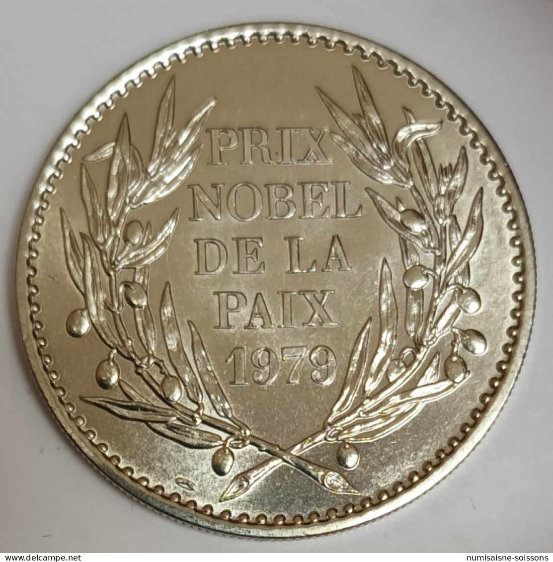 MÉDAILLE - MERE THERESA - PRIX NOBEL DE LA PAIX 1979 - BE - Other & Unclassified