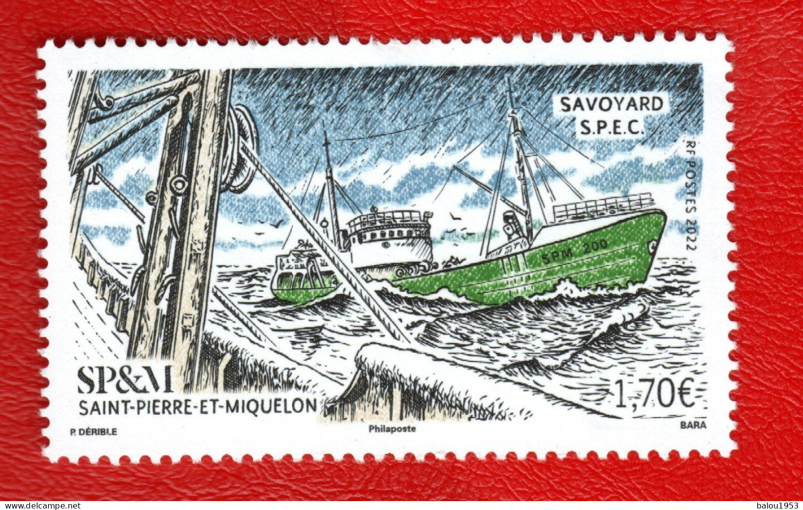 Saint-Pierre-et-Miquelon. Poste 2022. N° 1278. Neuf. Vendu à La Facial. - Unused Stamps