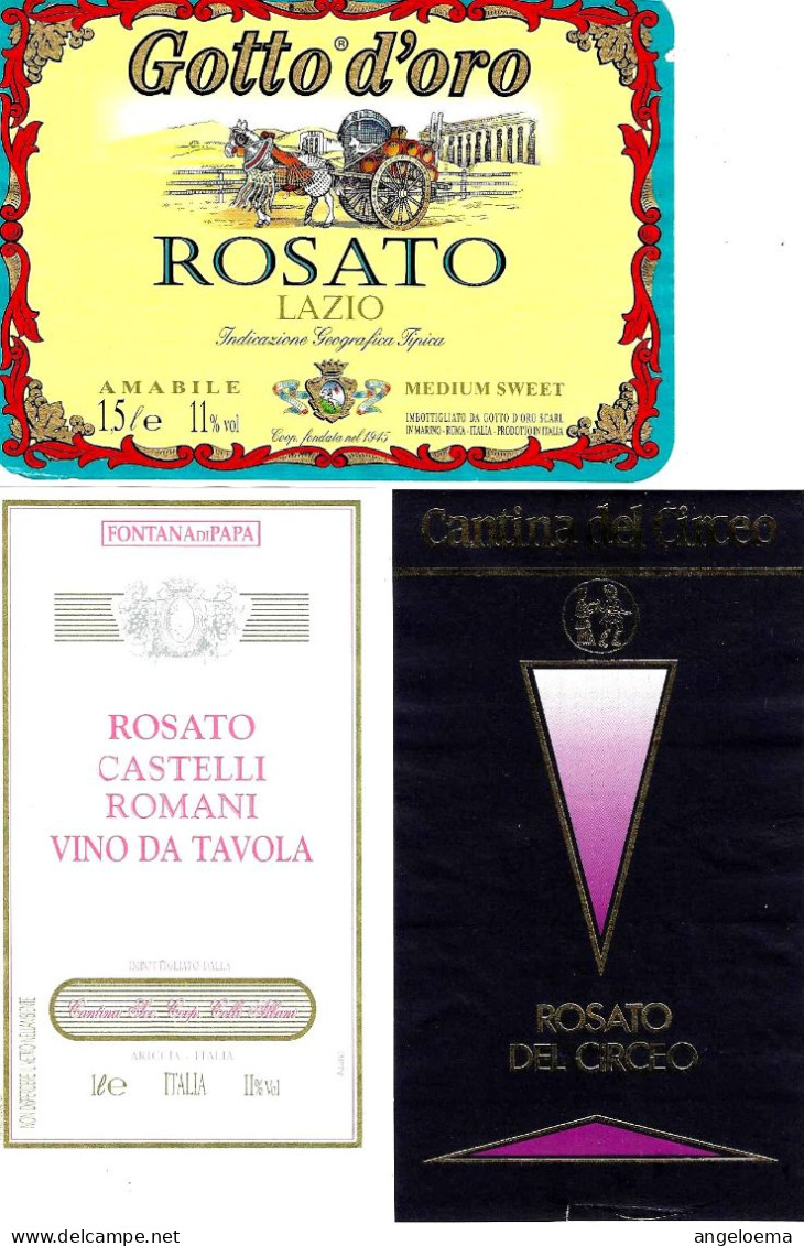 ITALIA ITALY - 10 Etichette Vino Rosso CAMPANIA (2), SARDEGNA (3), LAZIO (3), UMBRIA (1), CALABRIA (1) - Rode Wijn