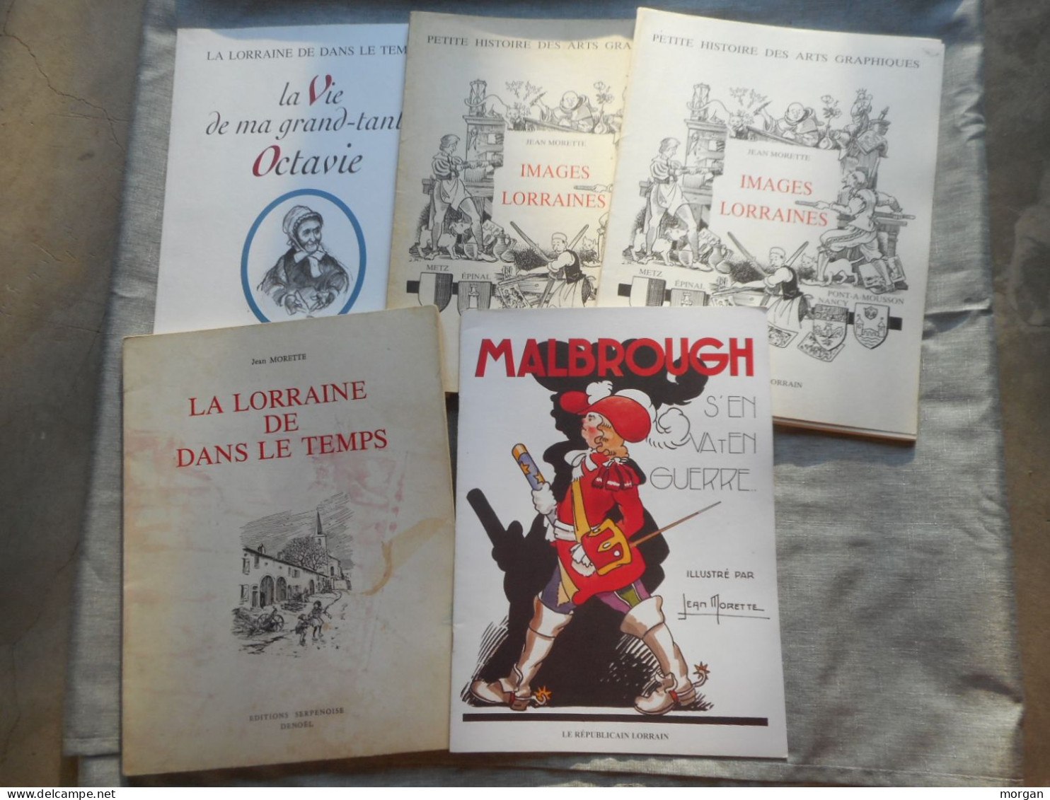 LORRAINE - JEAN MORETTE, ENORME LOT D'OUVRAGES ANCIENS Illustrés DE JEAN MORETTE, COLLECTION DE 16 OUVRAGES - Lorraine - Vosges