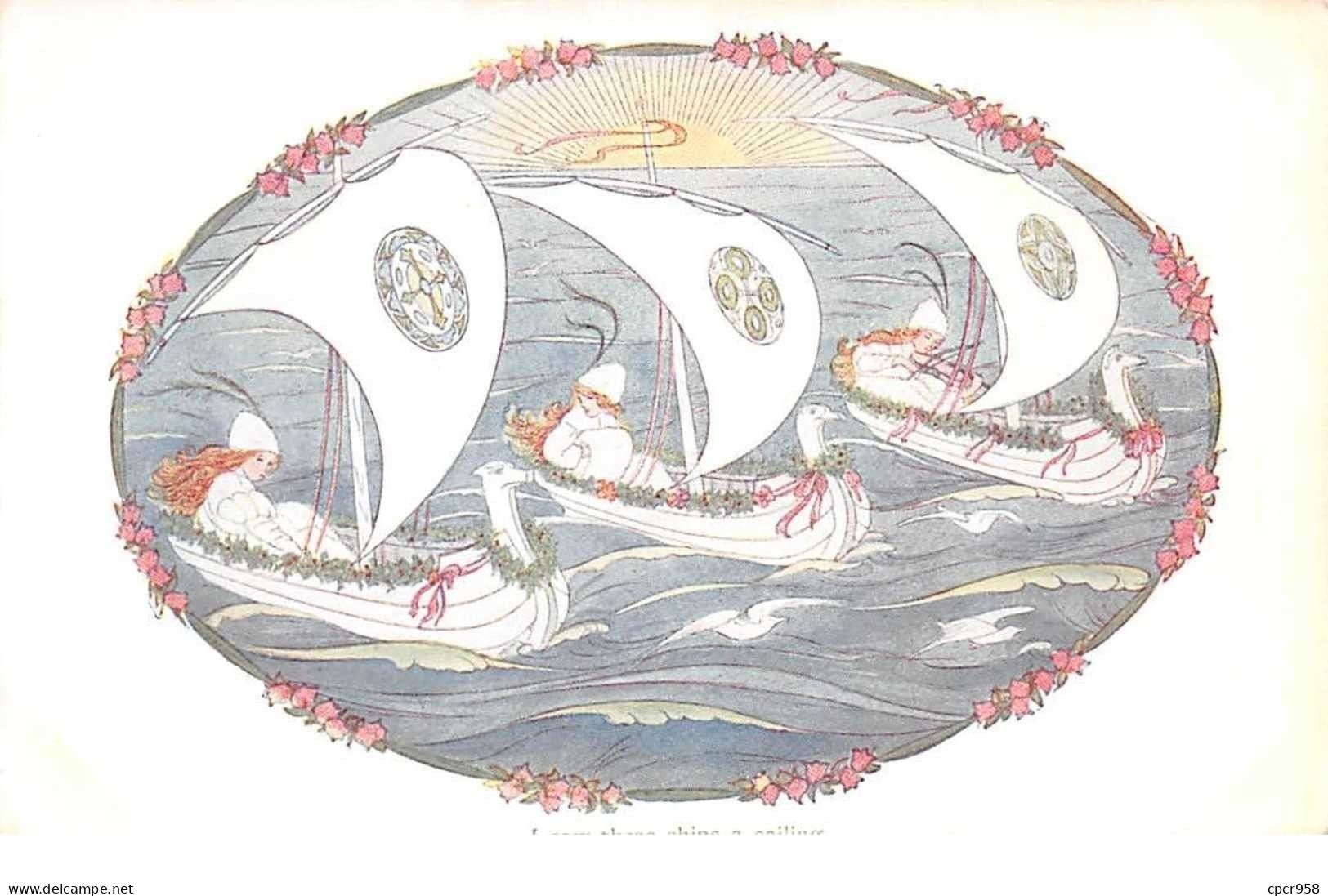 Illustrateur - N°61568 - H. Willebeek Le Mair - Little Song Of Long Ago - I Saw Three Ships A Sailing - Le Mair