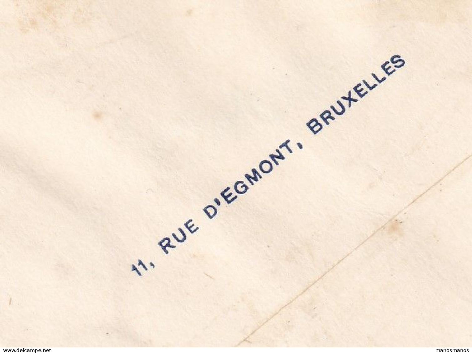 965/40 -- PAR AVION - Enveloppe TP Divers BRUXELLES 1935 Vers CHALOTTENLUND Danemark - Briefe U. Dokumente