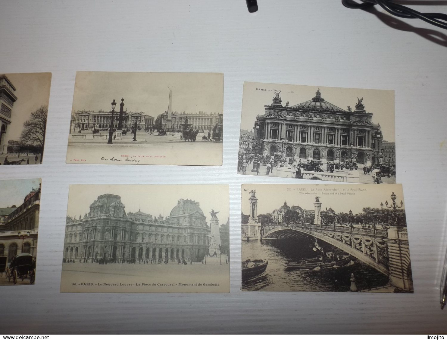 LOT 54 CARTE POSTALE PARIS PARIGI ANIMEE ANIMATION AK CPA - Collections & Lots