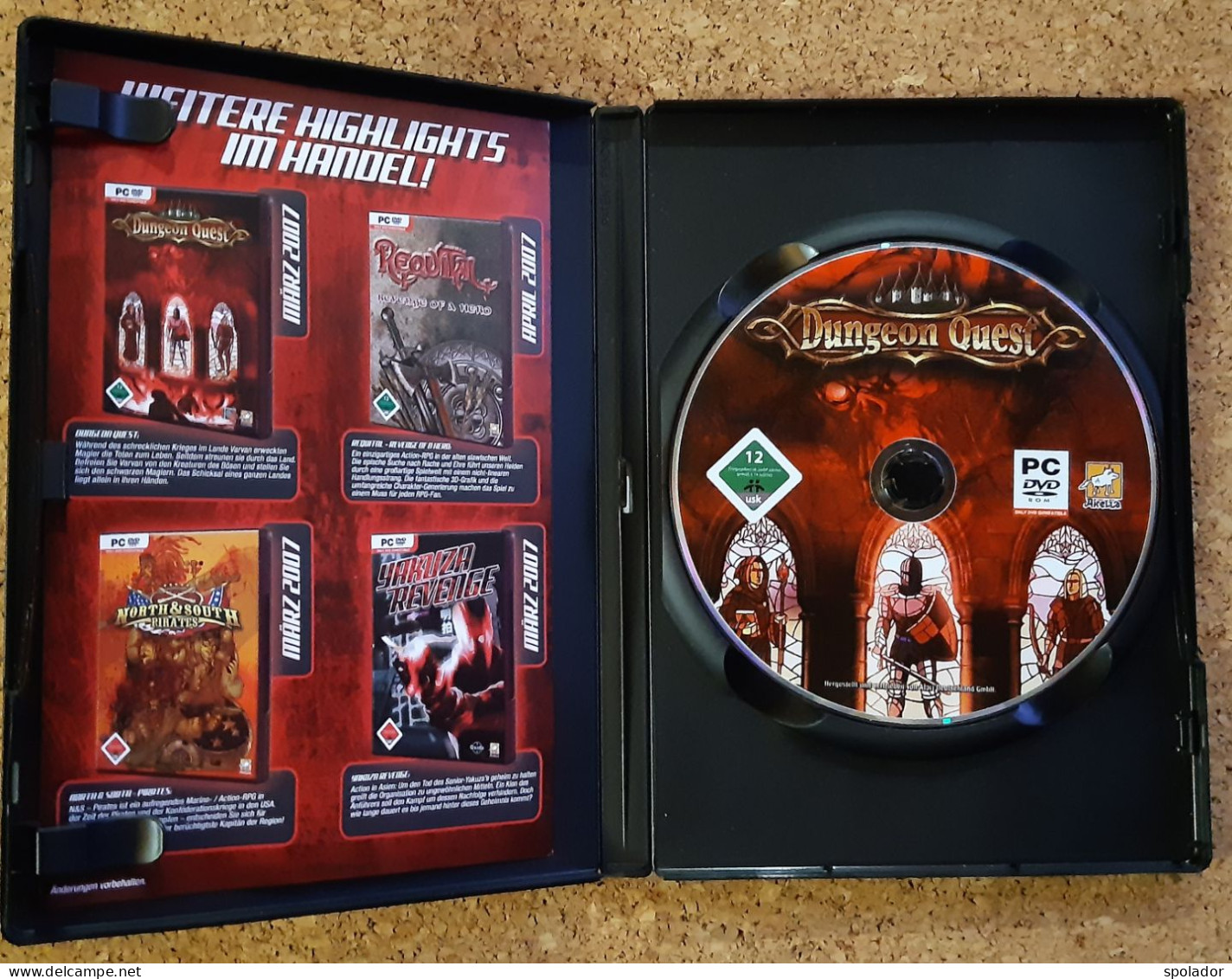 Dungeon Quest PC DVD-ROM-PC Game-2007 - Juegos PC