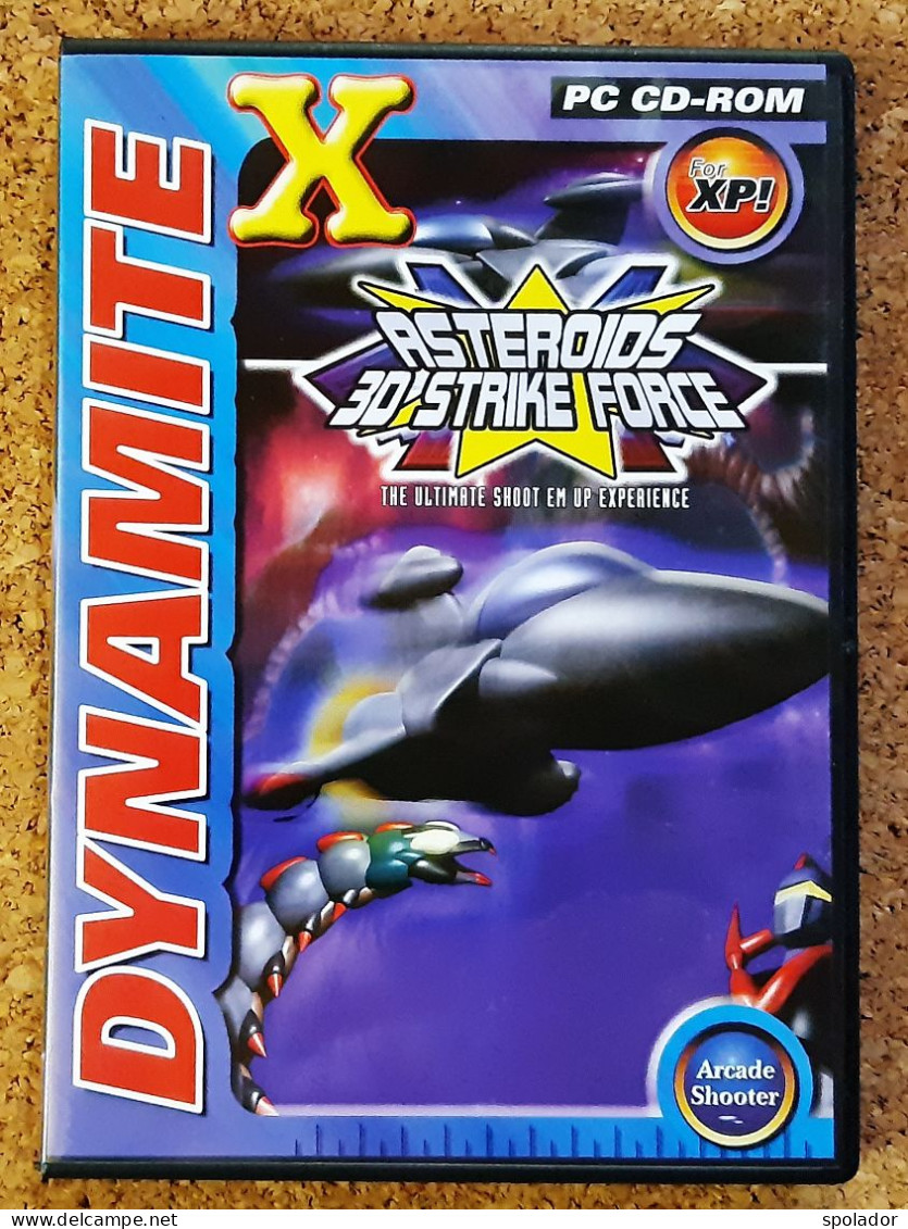 DYNAMITE-Asteroids 3D Strike Force-The Ultimate Shoot Em Up Experience-PC CD-ROM-PC Game - PC-Games