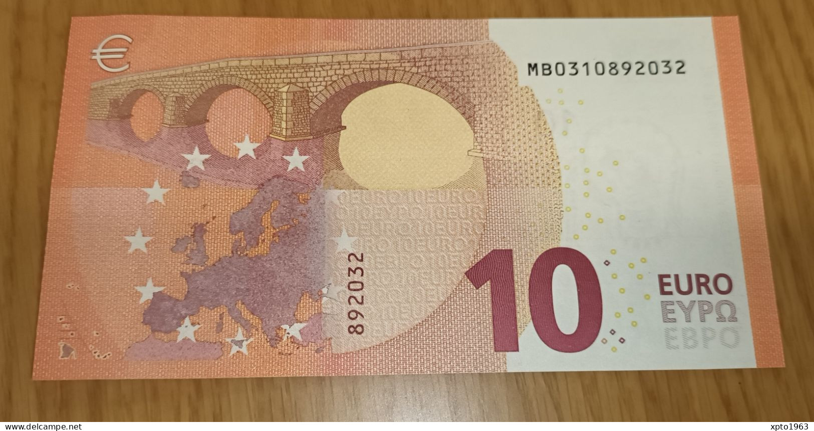 10 Euro MB Portugal M001 I6 - MB0310892032 - Lagarde -UNC - 10 Euro