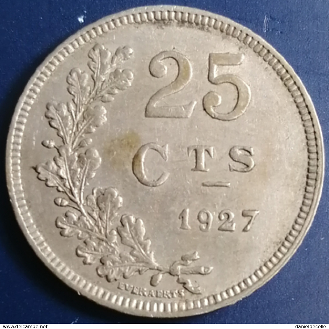 25 Centimes Luxembourg 1927 - Luxemburg