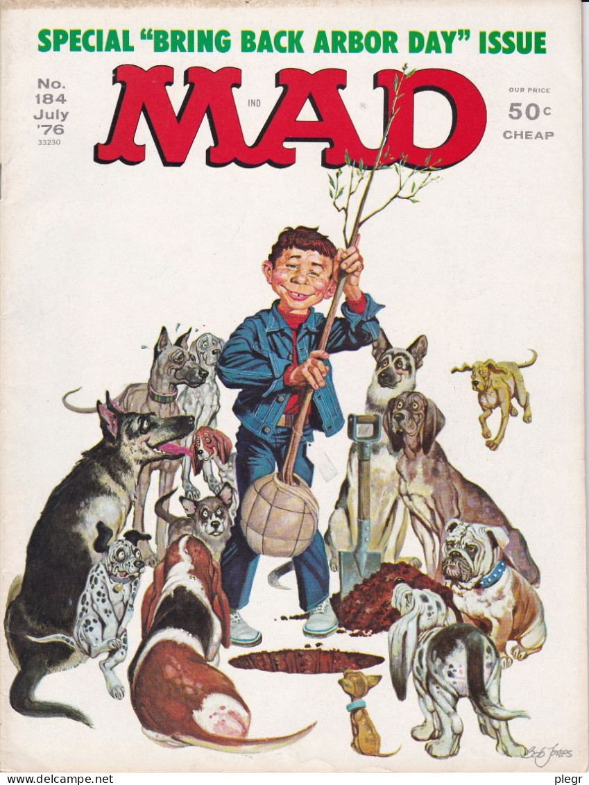 MAD - Version US - N°184 (07/1976) - Other Publishers