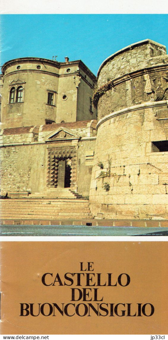 Ancienne Brochure Sur Le Castello Del Buonconsiglio (Château Du Bon Conseil), Trente; Italie 16 Pages - Tourism Brochures