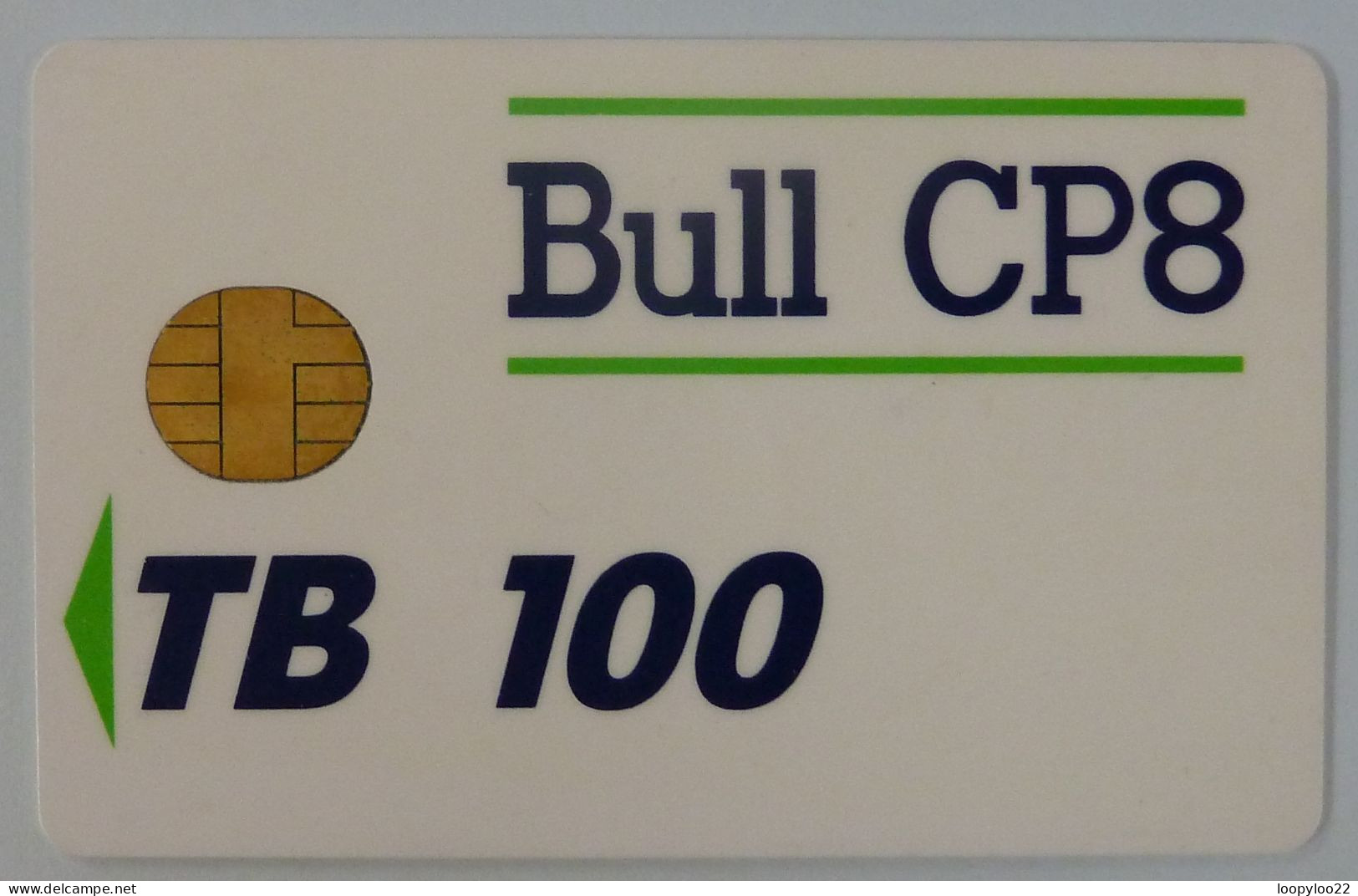 FRANCE - Smart Card - Bull - CP8 Demo - TB 100 - Used - Phonecards: Private Use