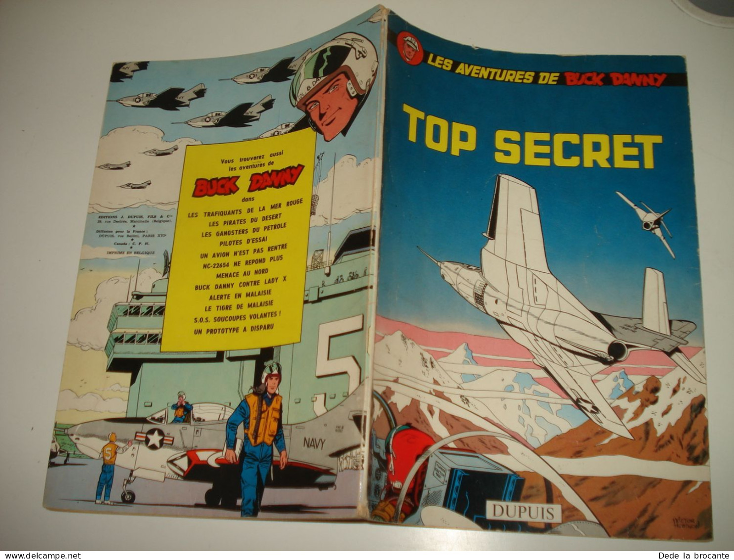 C54 (2) / Buck Danny  22 " Top Secret  " E.O 1960 - Petit Prix - Buck Danny