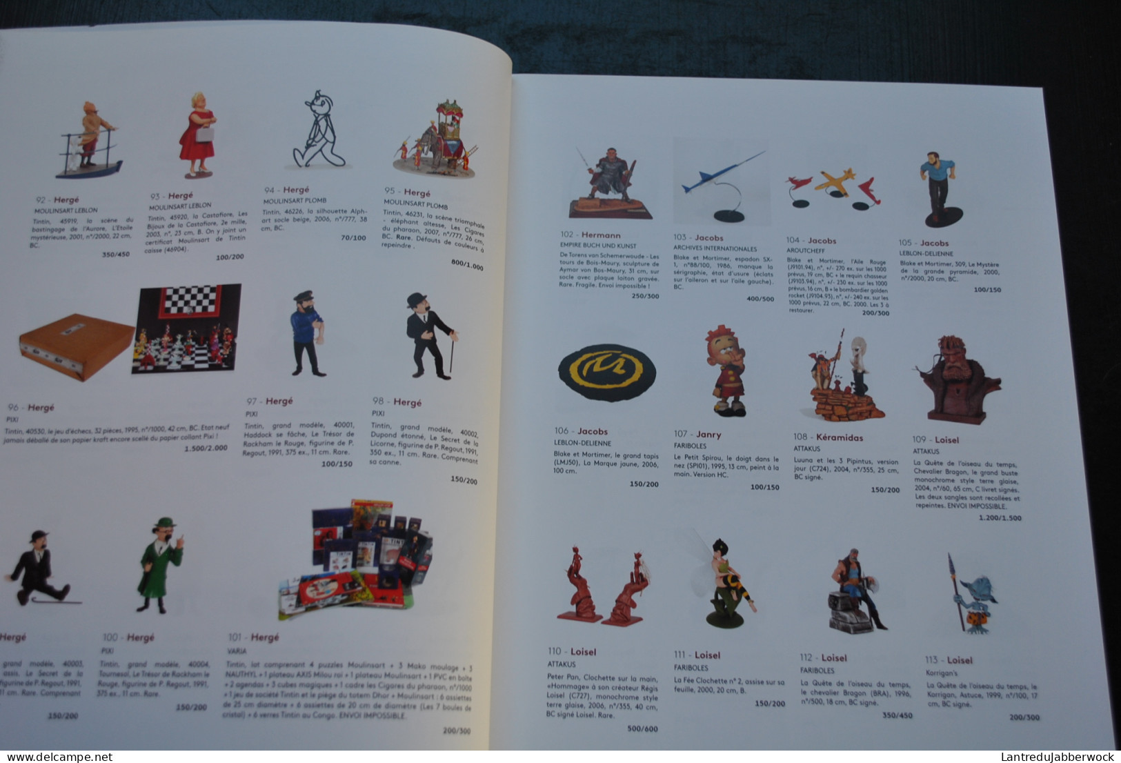Catalogue De Vente Aux Enchères Banque Dessinée By Millon Belgique 2017 BD Dédicaces Hergé Tintin Dessins Originaux EO - Autres & Non Classés