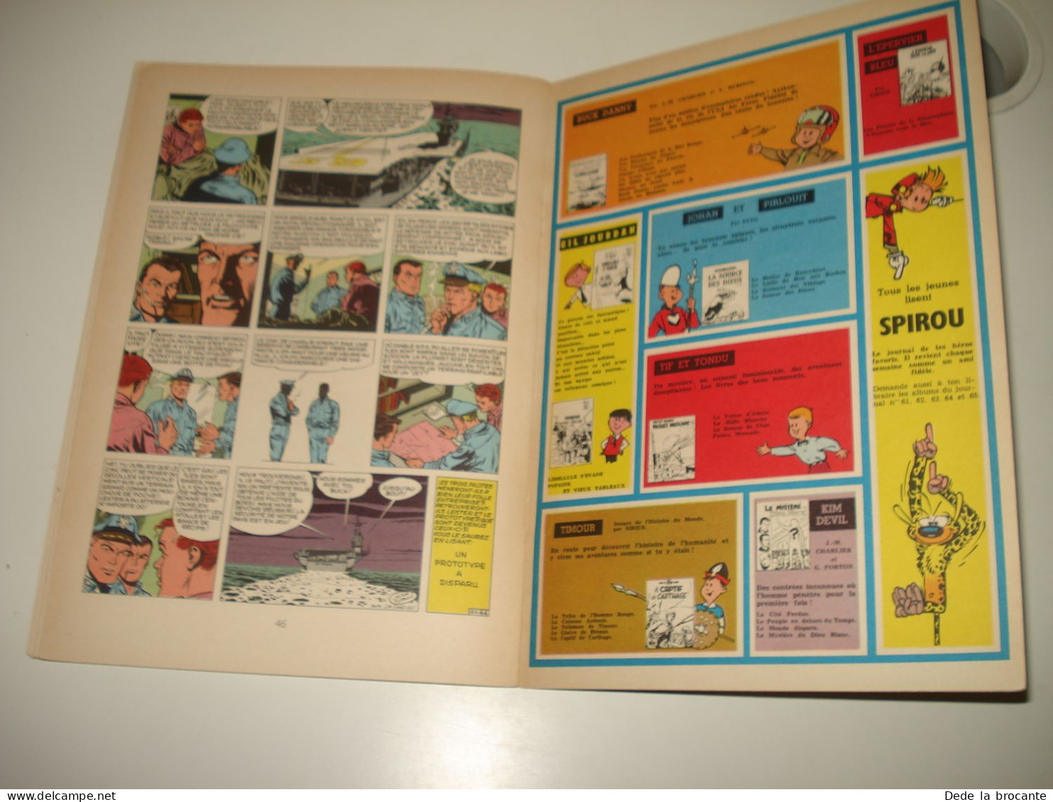 C54 / Buck Danny  20 " SOS soucoupes volantes !  " E.O 1959 - Petit prix